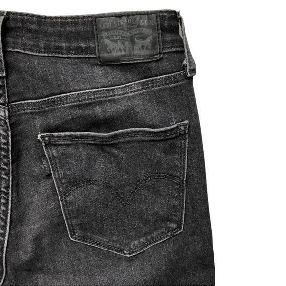Levi’s 721 High Rise Skinny Size 27 Steady Rock Soft Wash Black - Picture 10 of 15